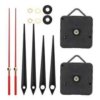 2Set Quartz Clock Movement Mechanism Kit 1/2" Shaft for 2-3mm Clocks